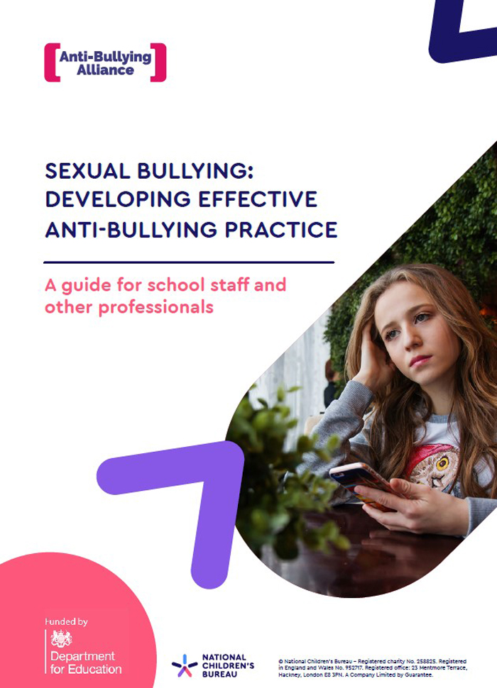 SEXUAL BULLYING:DEVELOPING EFFECTIVE ANTI-BULLYING PRACTICE. A guide for school staff and other professionals 